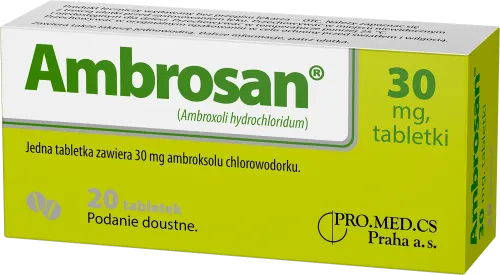 Ambrosan, 30 mg, tabletki