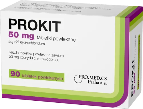 Prokit, 50 mg, tabletki powlekane