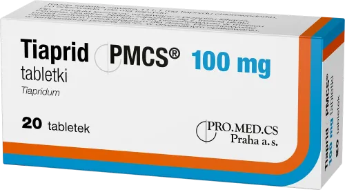 Tiaprid PMCS, 100 mg, tabletki