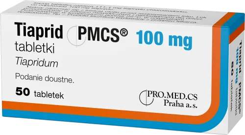 Tiaprid PMCS, 100 mg, tabletki