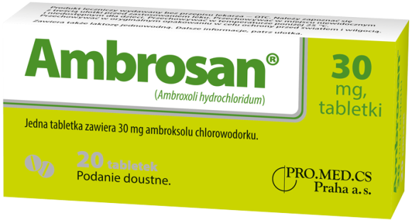 Ambrosan, 30 mg, tabletki