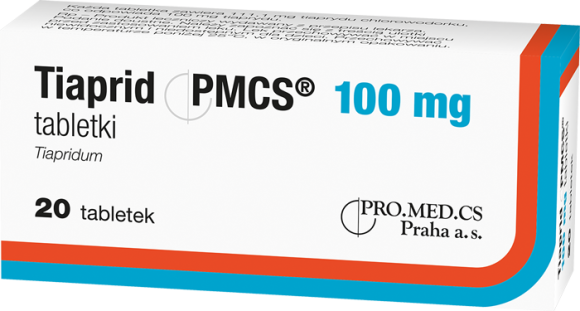 Tiaprid PMCS, 100 mg, tabletki