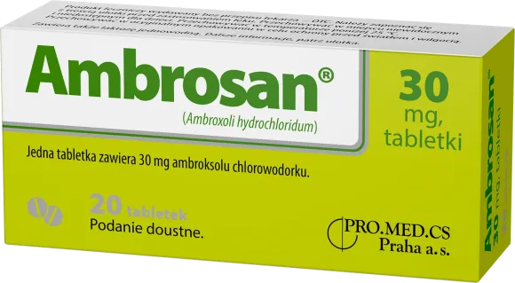 Ambrosan, 30 mg, tabletki