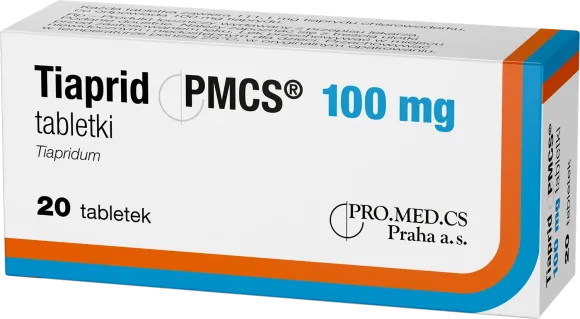 Tiaprid PMCS, 100 mg, tabletki