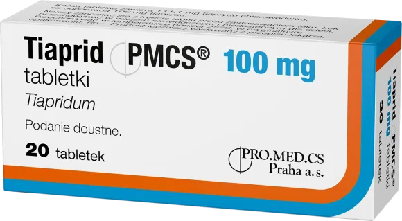 Tiaprid PMCS, 100 mg, tabletki